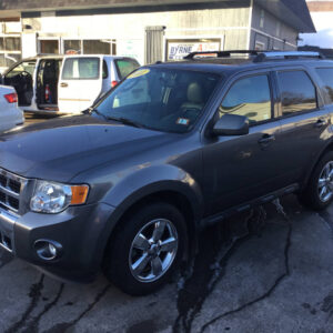 Photo of Gray 2012 Ford Escape Limited (Stock No 5514) for sale by Byrne Auto in Gorham, NH.
