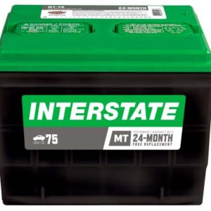 MT75 Interstate Battery - Silver
