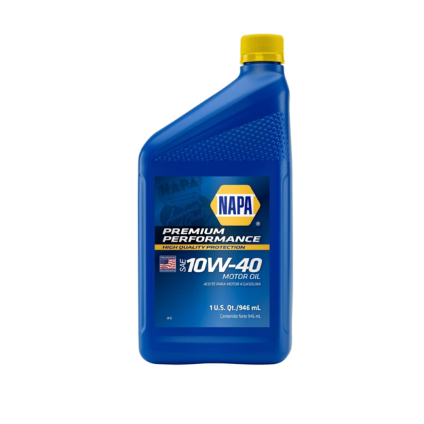NAPA Motor Oil 10W40 Conventional 1QT