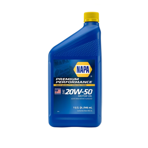 NAPA Motor Oil 20W50 Conventional 1QT