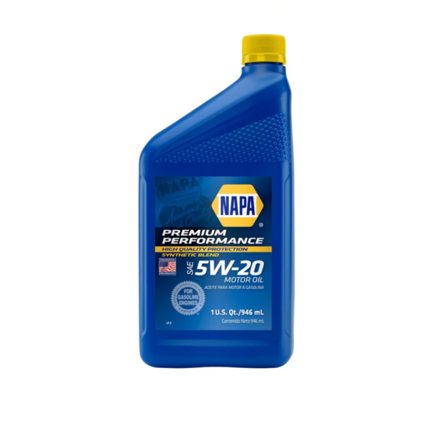 NAPA Motor Oil 5W20 Synthetic Blend 1QT