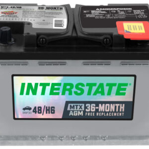 MTX48/H6 Interstate Battery - Platinum - AGM (Absorbed Glass-Mat)